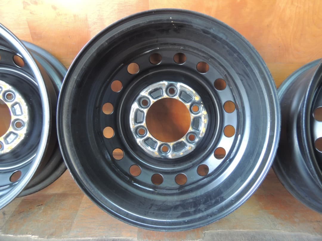 C51 15インチ スチールホイール セット 15x6J 139.7 ハイエース