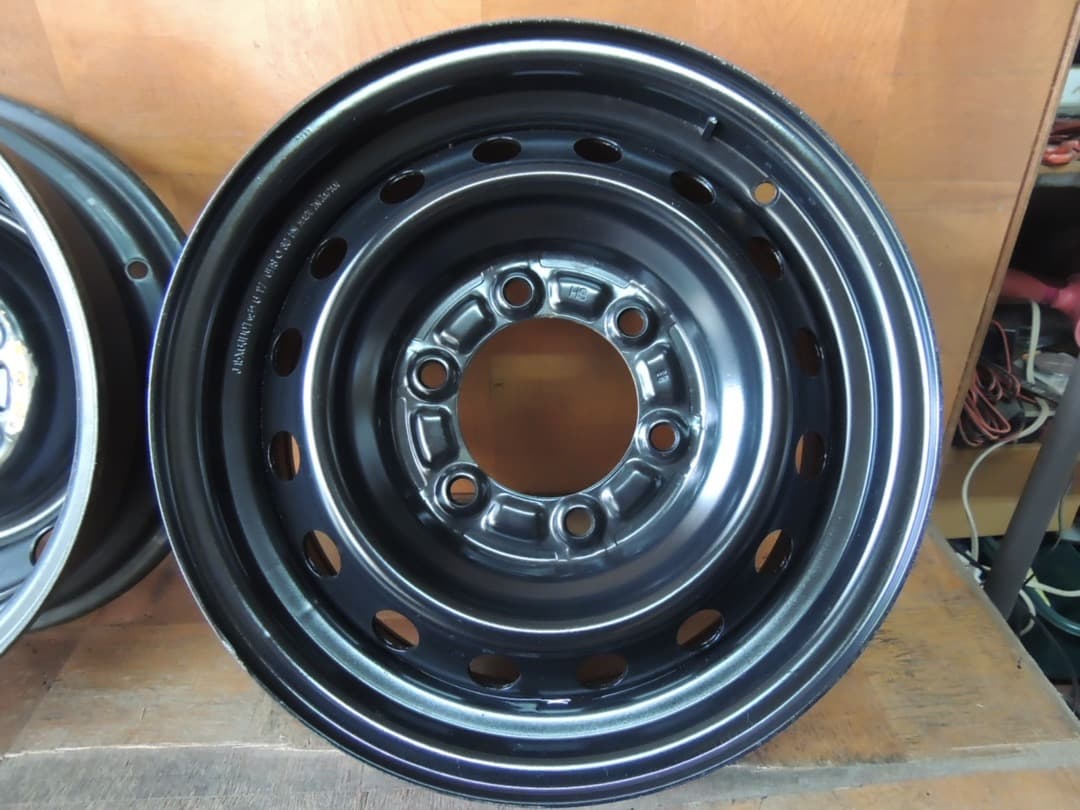 C51 15インチ スチールホイール セット 15x6J 139.7 ハイエース