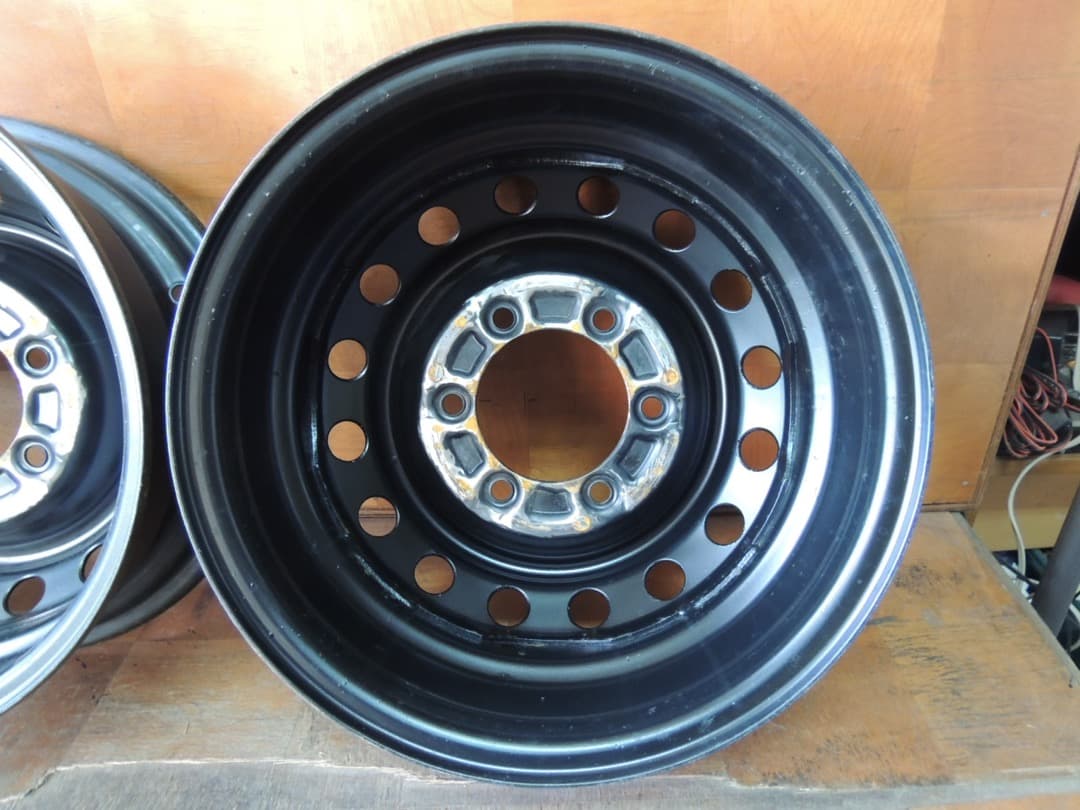 C51 15インチ スチールホイール セット 15x6J 139.7 ハイエース