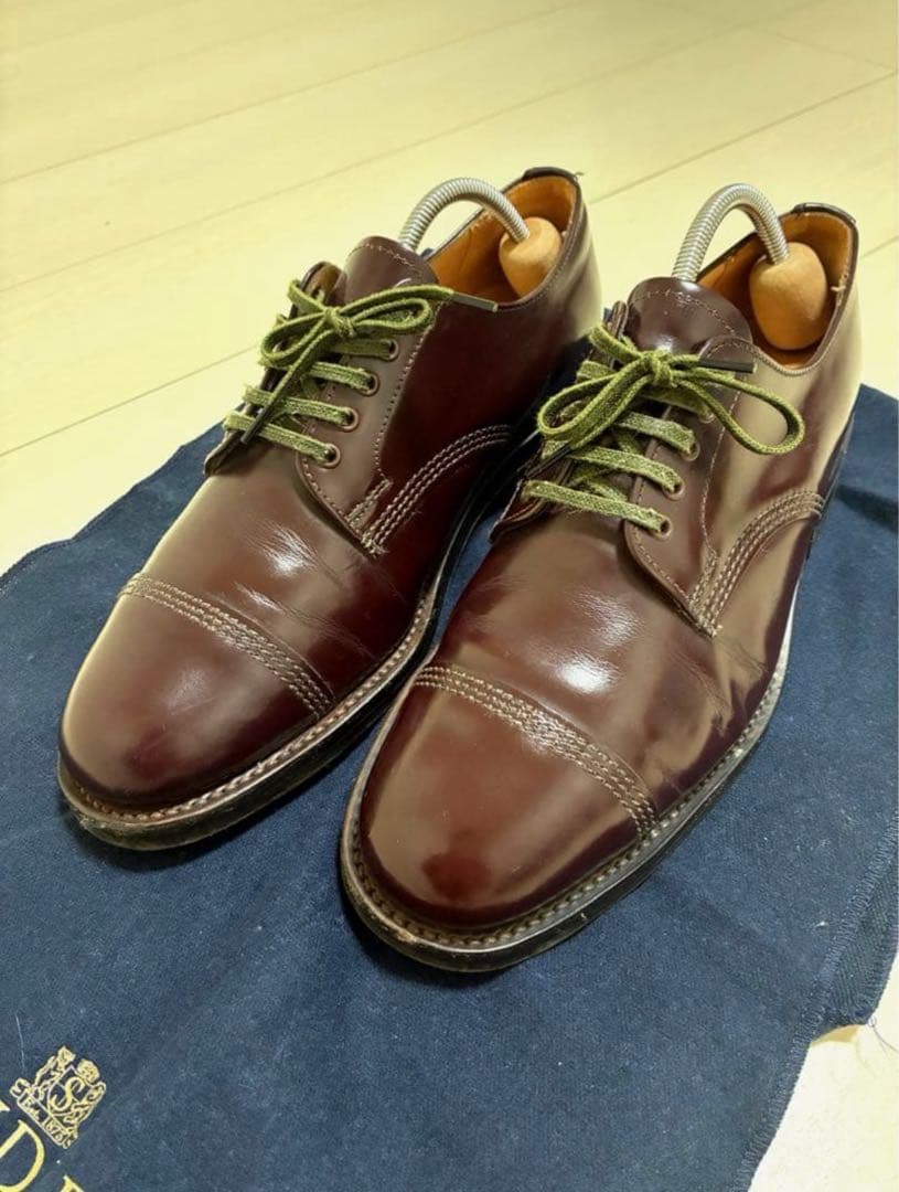靴 Sanders military derby shoe UK6.5