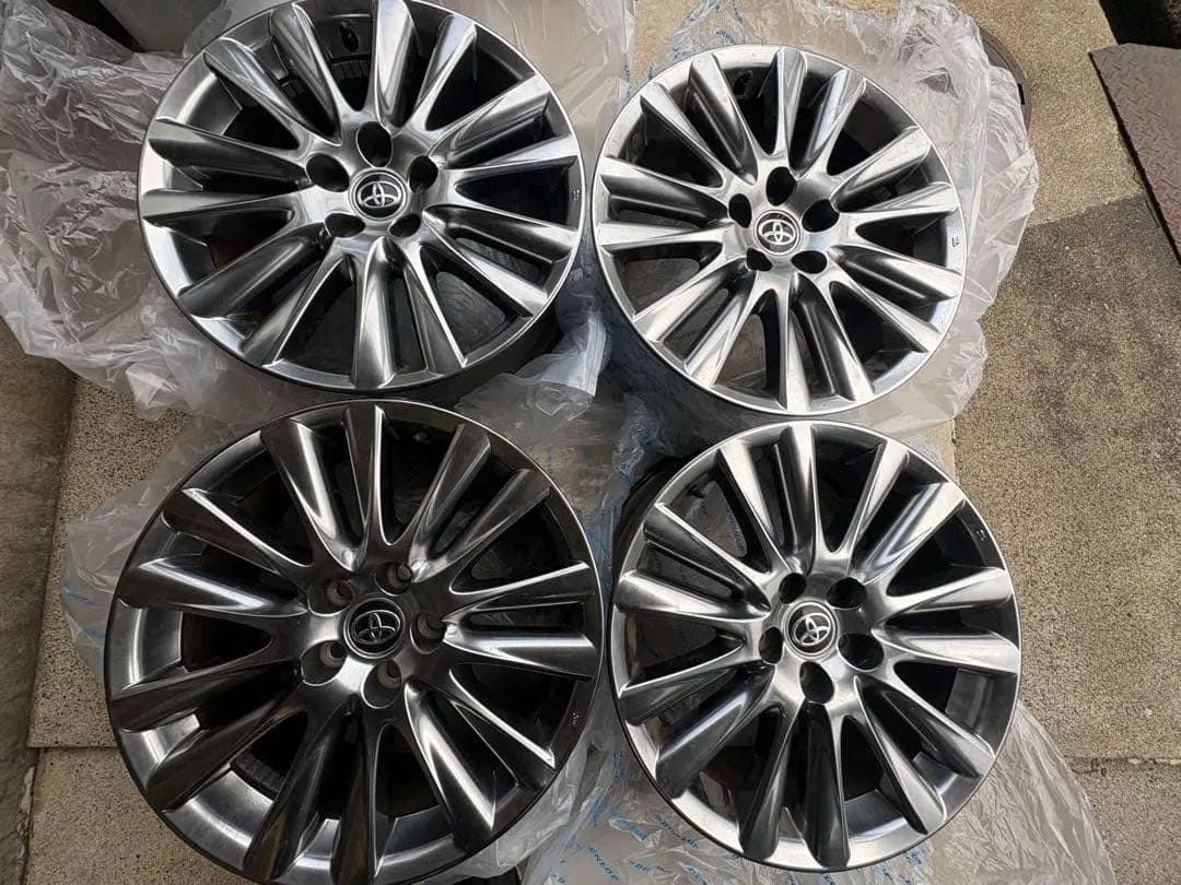 トヨタ純正 60ハリアー18インチ ホイール 4本セット