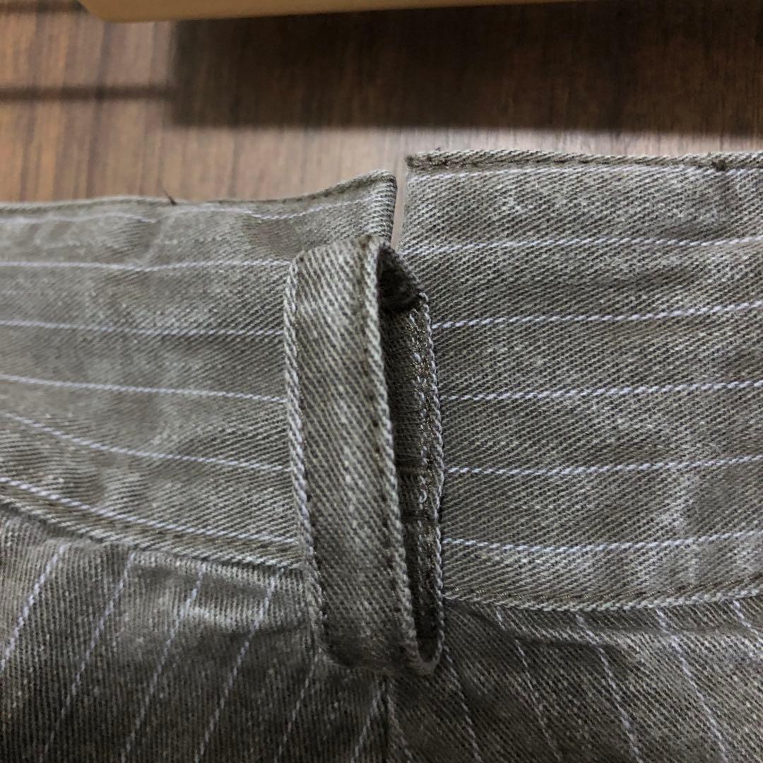 JELADO Starry gate ストライプパンツ XL グレー