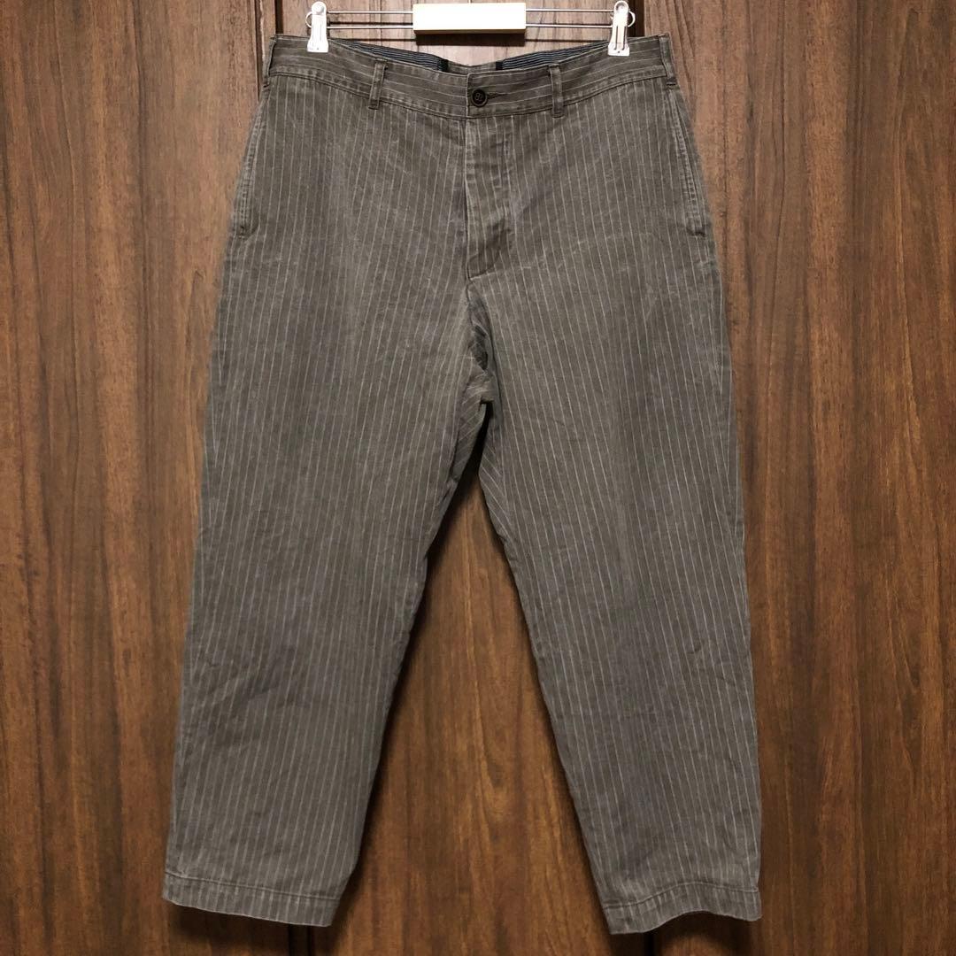 JELADO Starry gate ストライプパンツ XL グレー