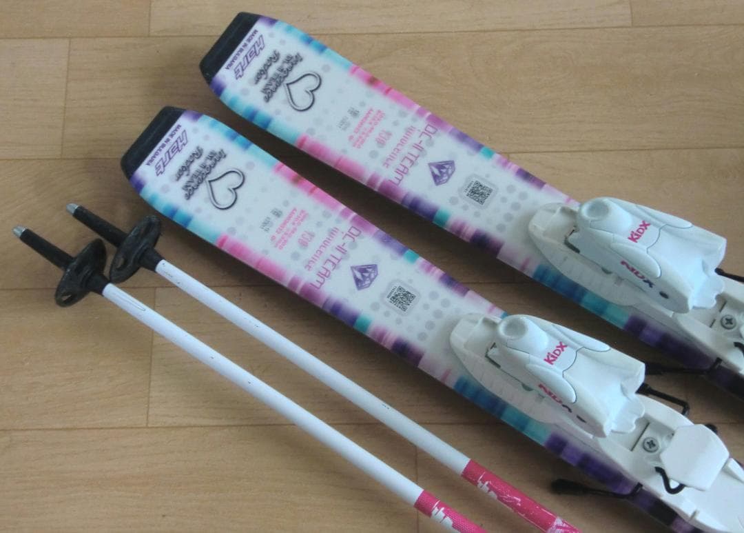 ■■送料無料■Hart■ジュニア用スキーセット■板130/靴23■WAX済■■