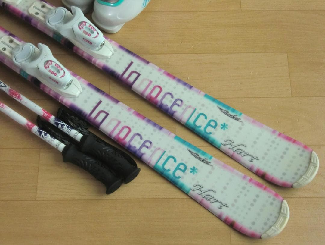 ■■送料無料■Hart■ジュニア用スキーセット■板130/靴23■WAX済■■