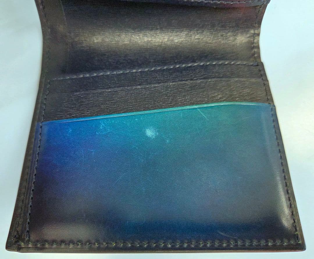 yuhaku YCA122 薄型二つ折り財布 コンパクトウォレット