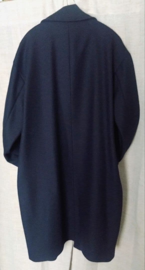 ZARA ネイビー チェスターコート M