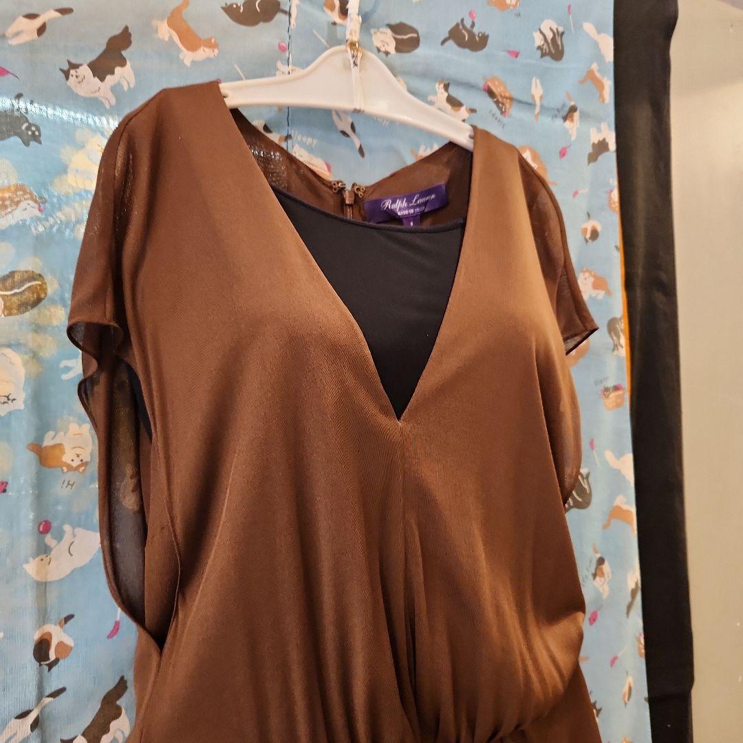 ラルフローレンパープルレーベルRALPH LAUREN ストレッチオールインワン