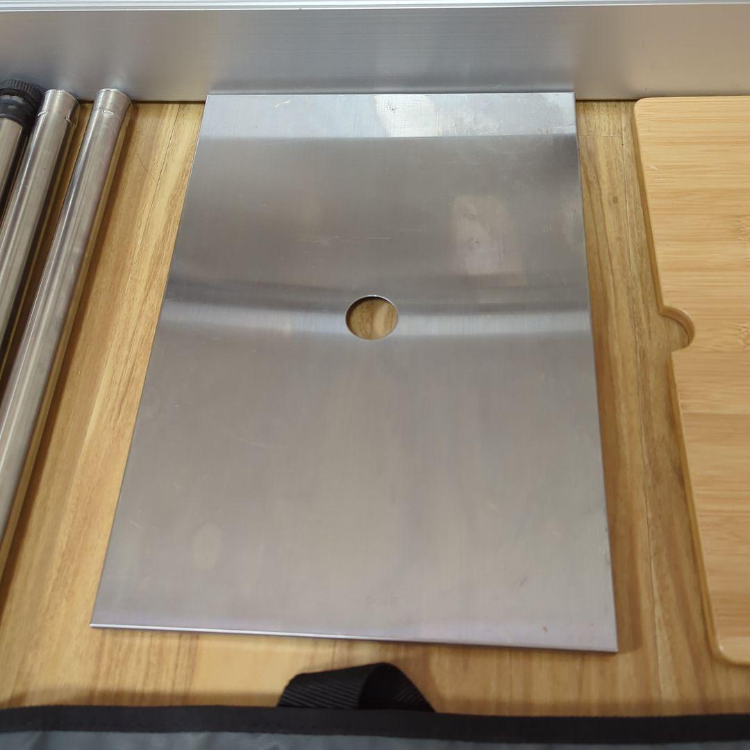 【中古】スノーピーク IGT フレーム、脚400、プレート3枚、専用ケース付き