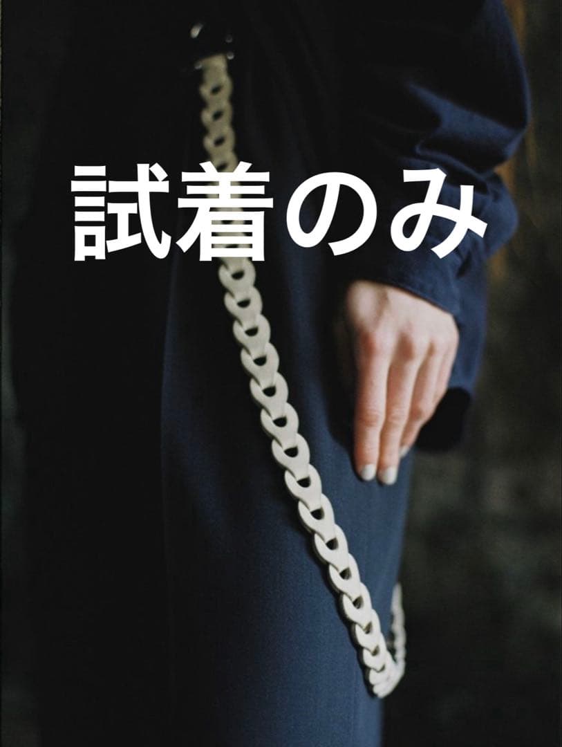 LIDNM Llife LEATHER CHAIN WALLET CODE 白