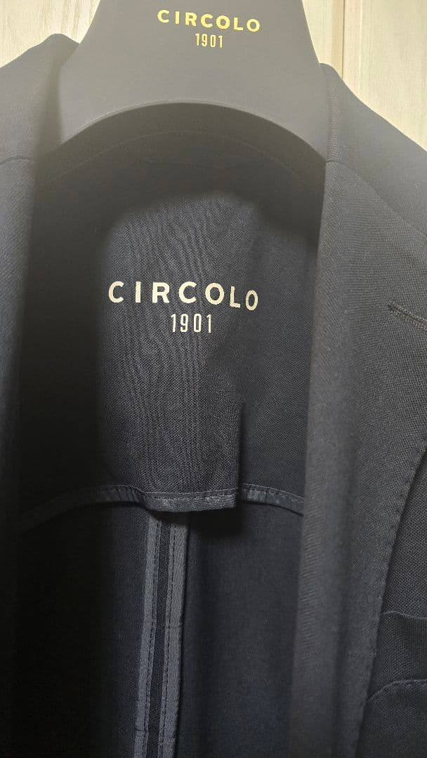 CIRCOLO 1901 チルコロ1901 ストレッチ　セットアップ Dネイビー