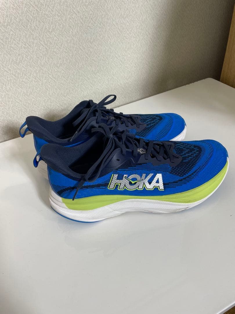 HOKA ホカ　SKYFLOW ブルー　サイズ28．0