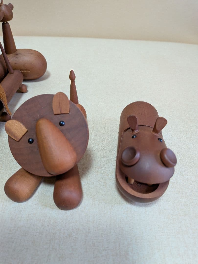 千趣会　ロイヤルペット　12体　 木製　ヴィンテージ　動物　置物