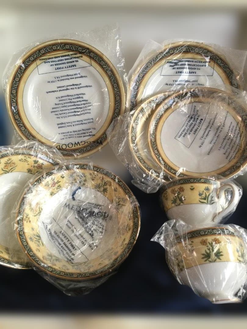  ボーンチャイナ 食器セット 8点