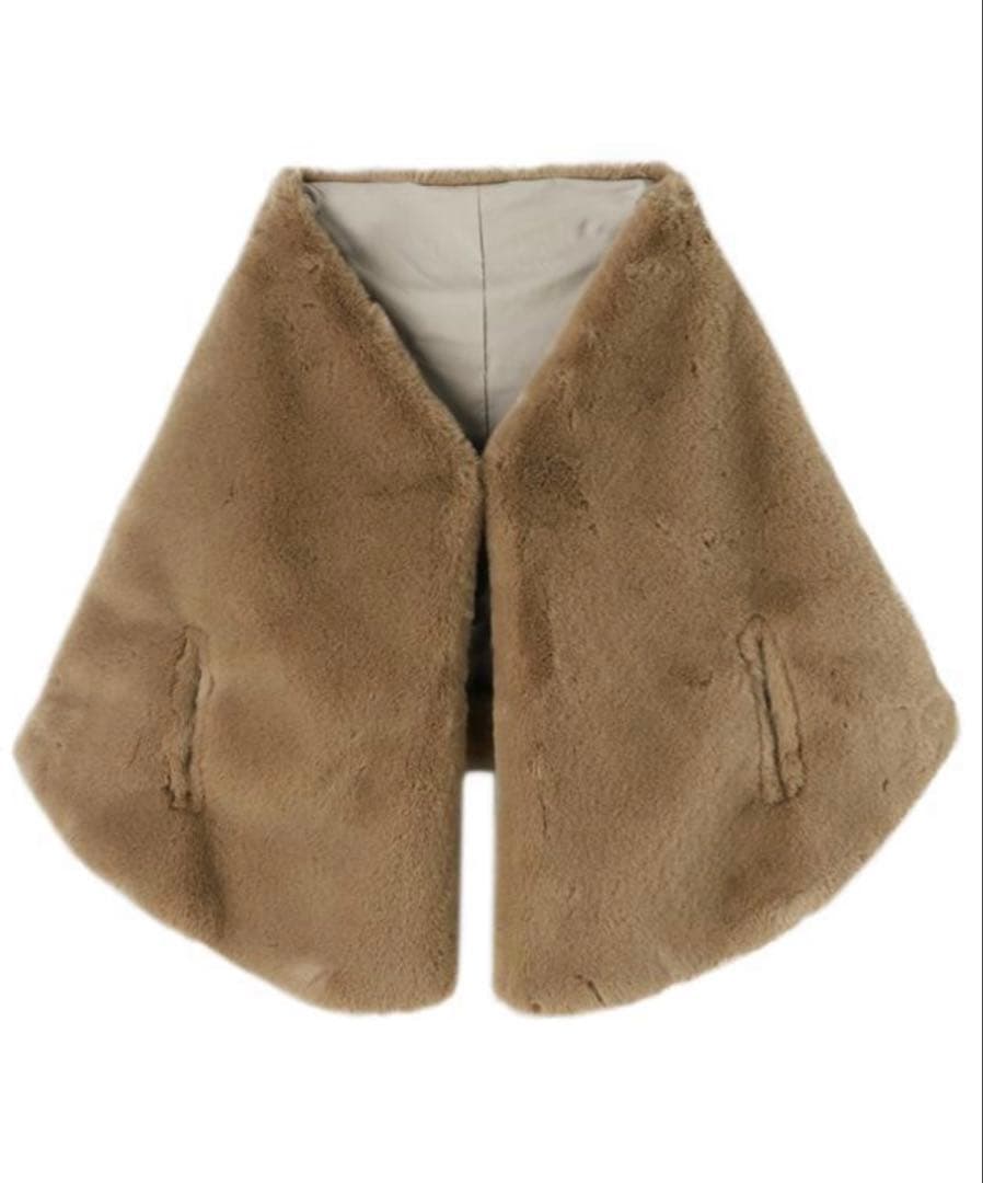 【新品】JENNE リッチボリュームファーケープ