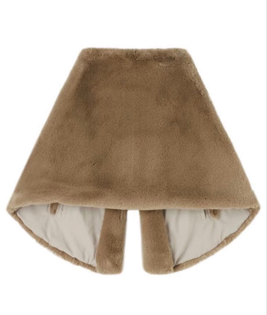 【新品】JENNE リッチボリュームファーケープ