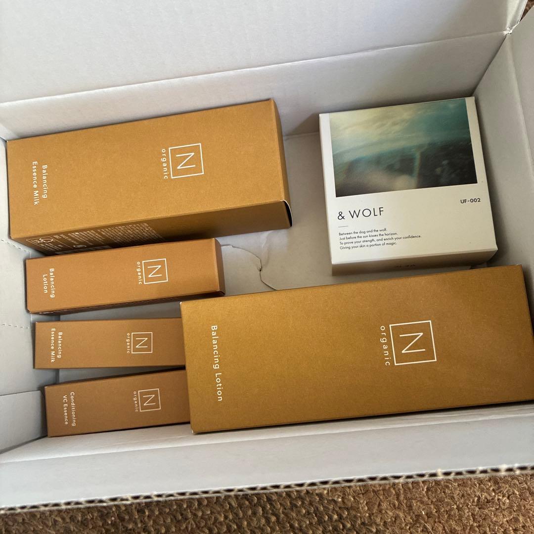 Nオーガニック　ベーシック　ローション・エッセンスミルクセット　ファンデーション