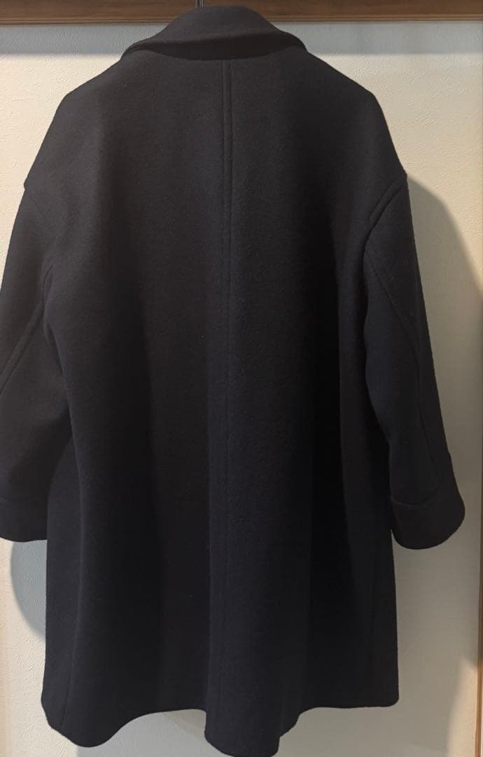 JOURNAL STANDARD ブラック ウールピーコート 36