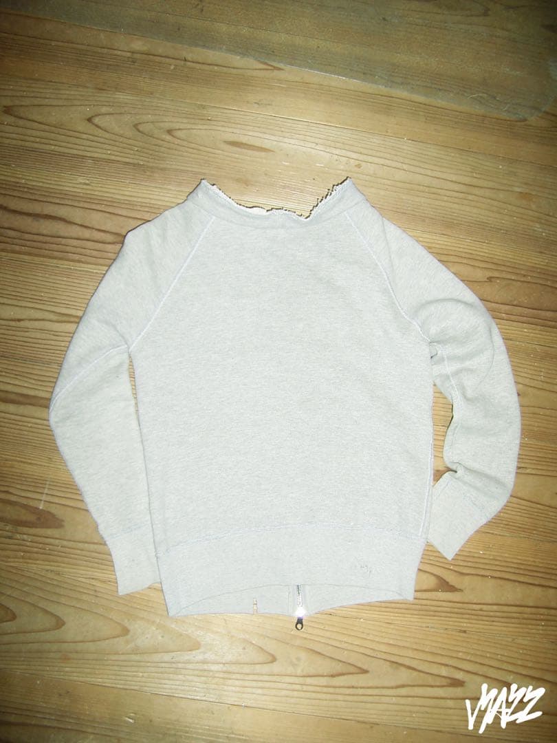 MAZZ hoodless パーカー grey/grey camo