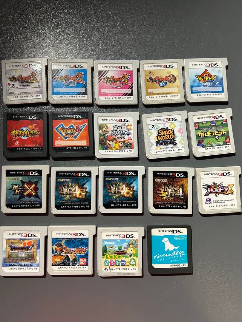 ニンテンドー3DS ゲームソフト 19個セット