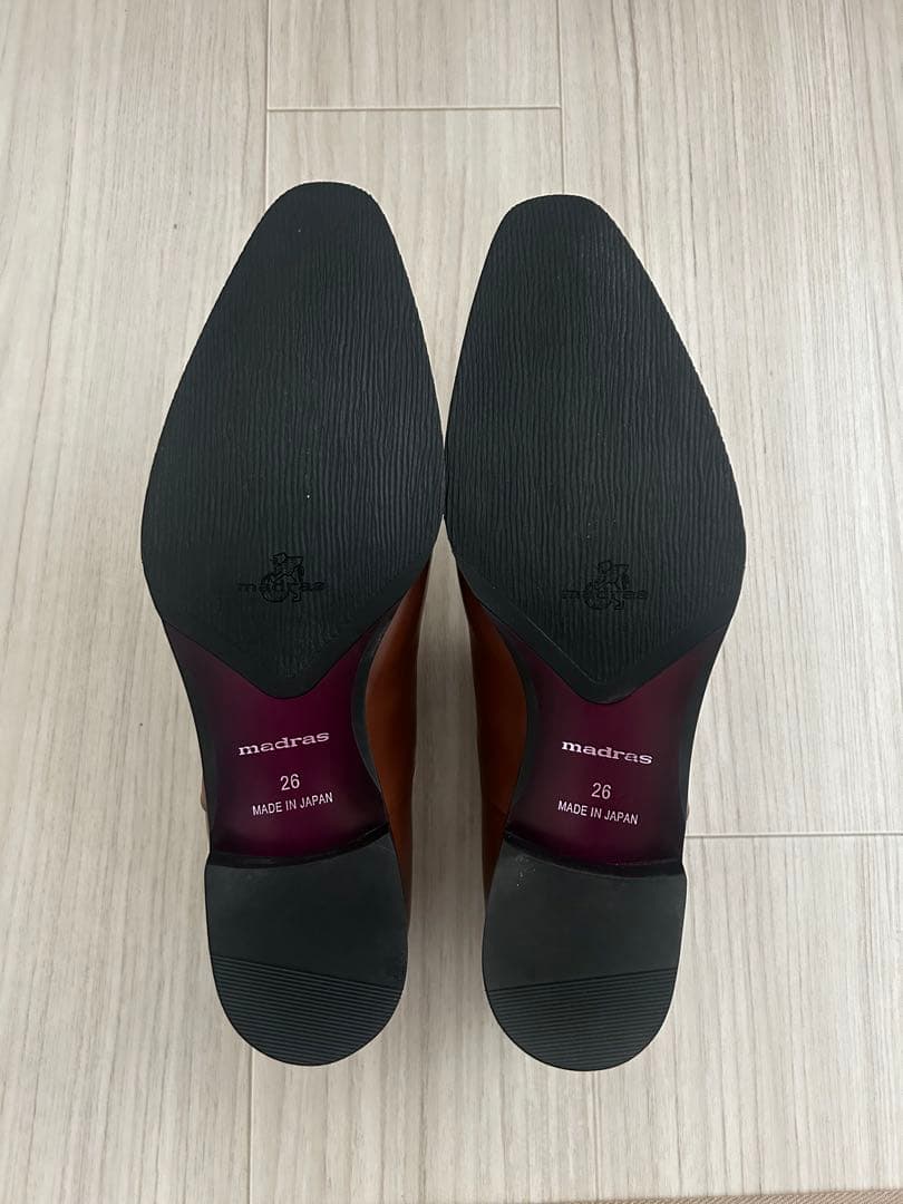 【未使用品】madrasビジネスシューズ26cm日本製