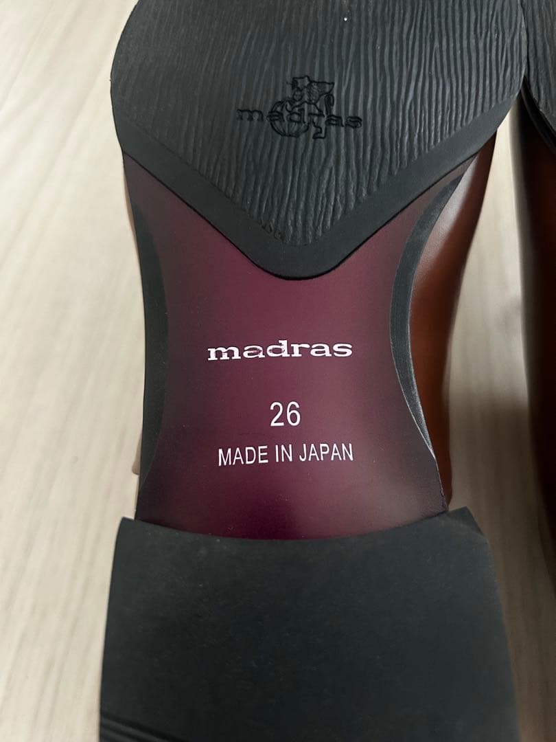 【未使用品】madrasビジネスシューズ26cm日本製