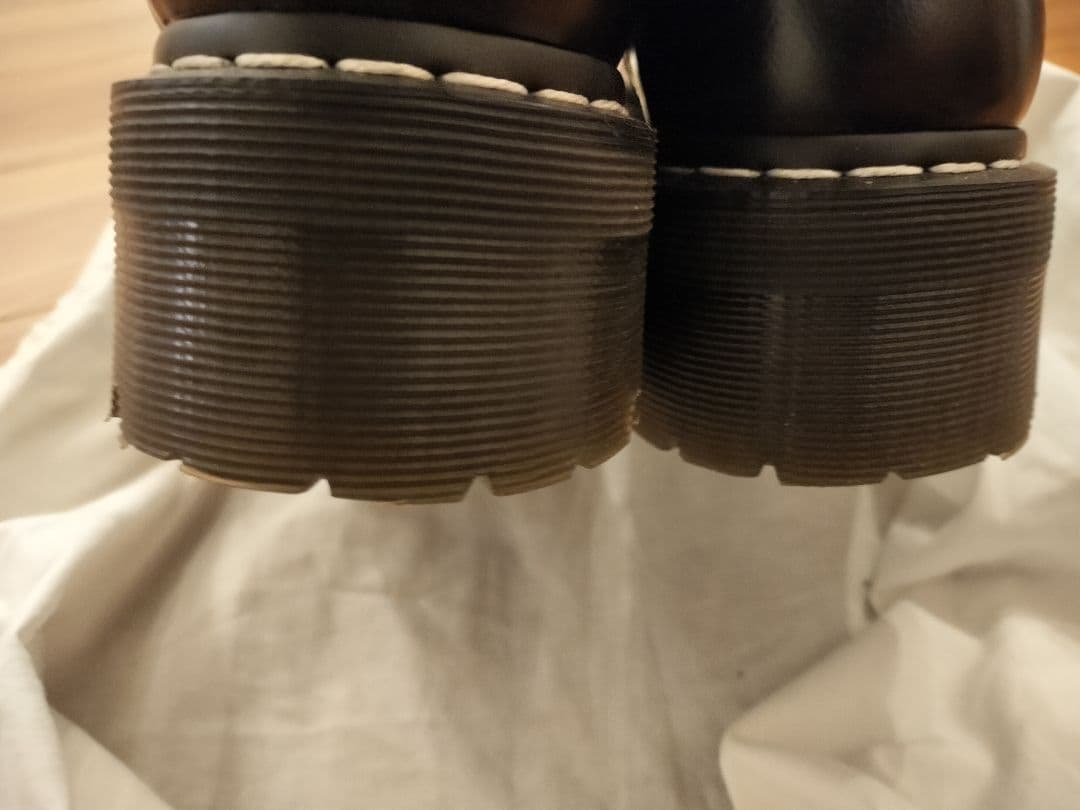 【日本限定】Dr.Martens　jadon ホワイトステッチ 厚底 uk10