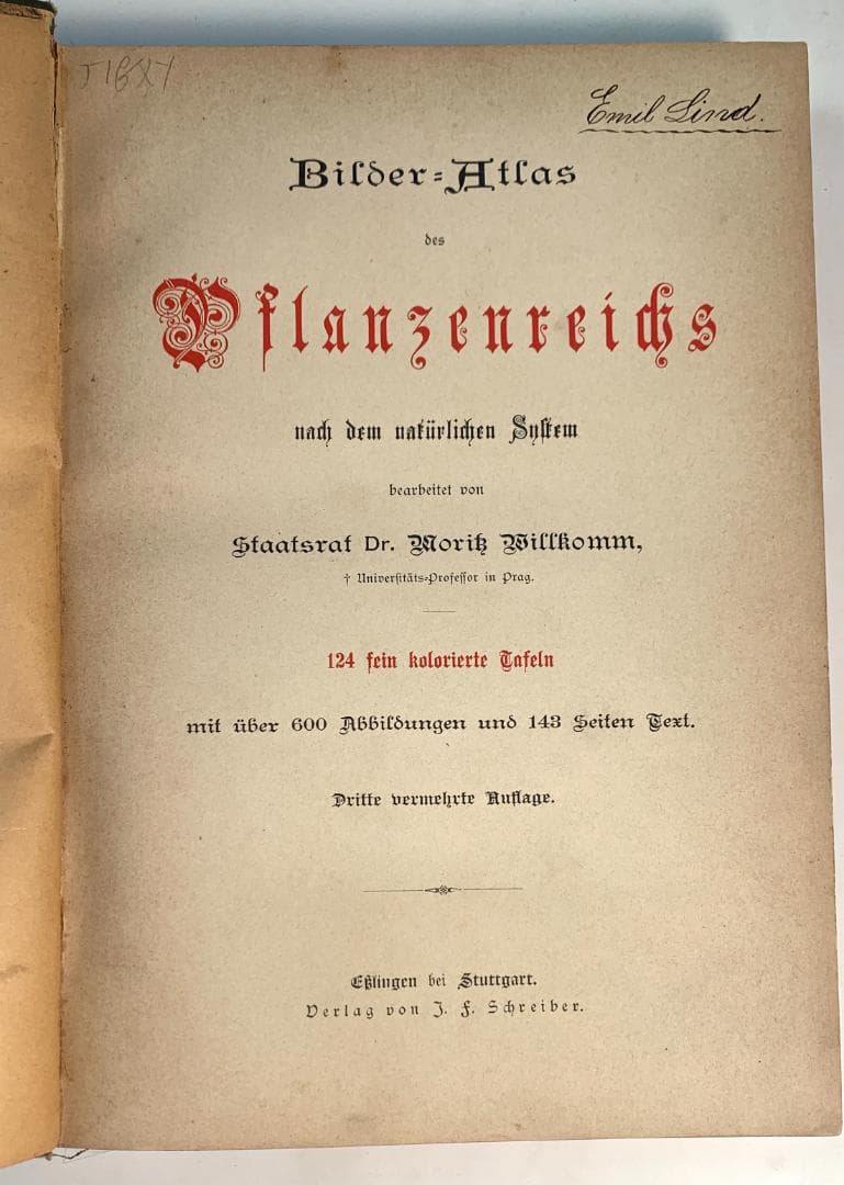 Bilder-Atlas des Pflanzenreichs植物界絵図アトラス