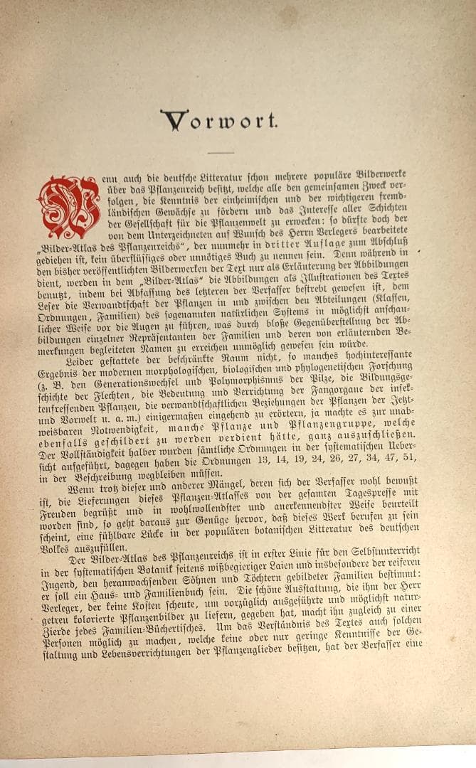 Bilder-Atlas des Pflanzenreichs植物界絵図アトラス