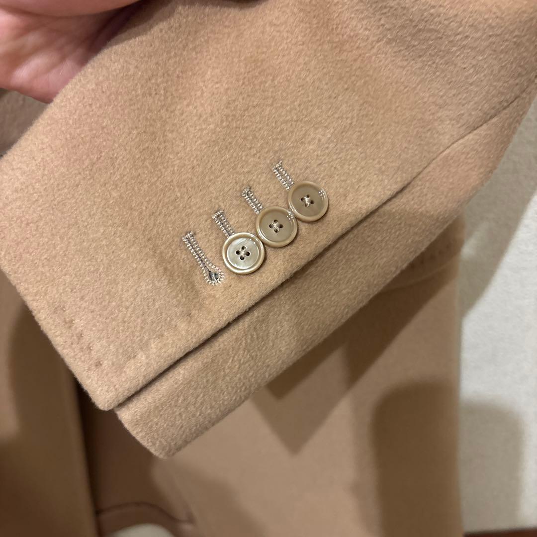 タリアトーレ　カシミヤ混　キャメルコート　46