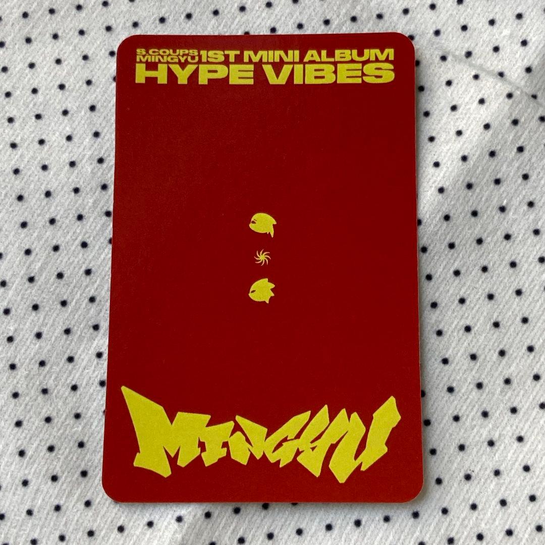 SEVENTEEN ミンギュ C×M HYPE VIBES トレカ