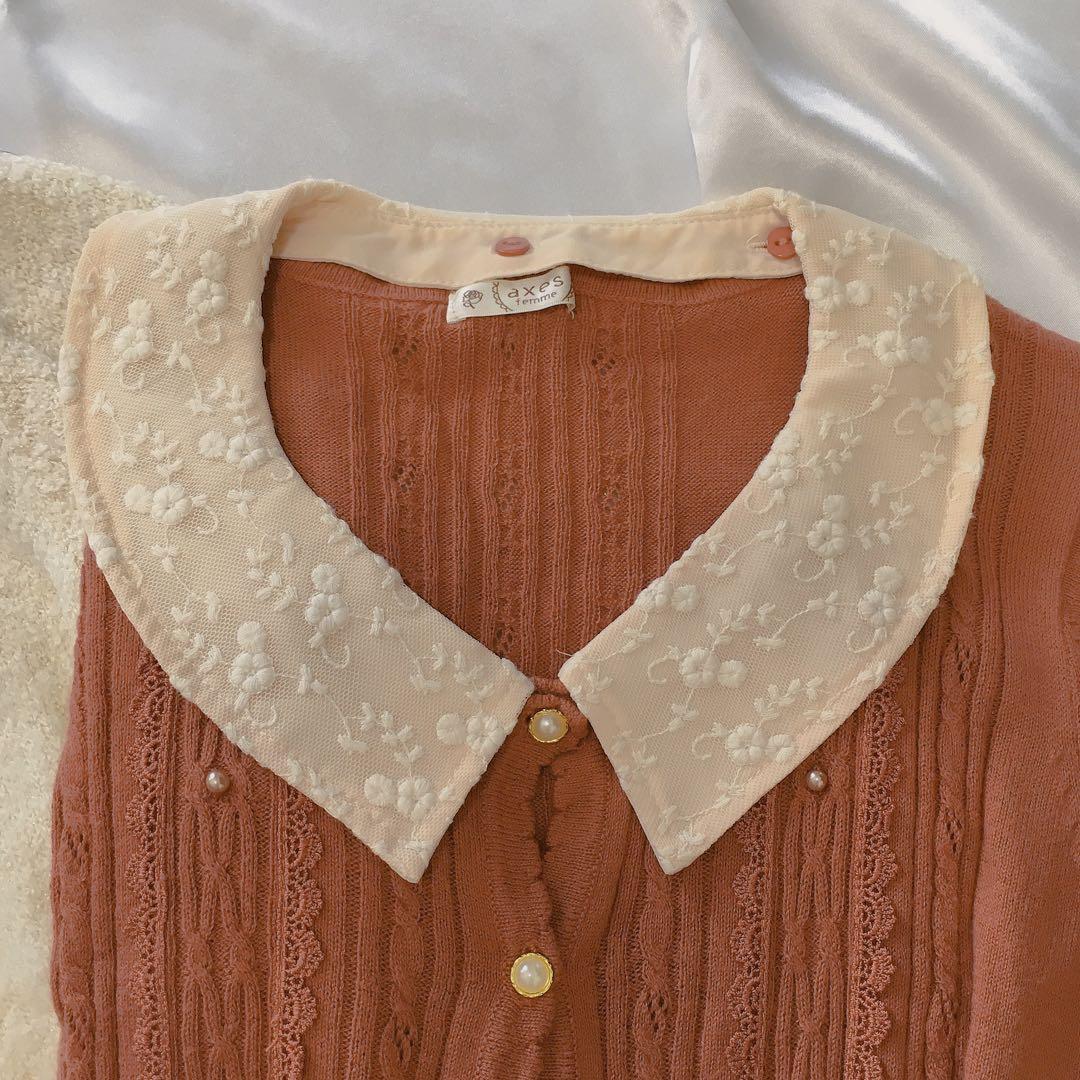 アクシーズファム　オレンジアイスベージュ系5点セット