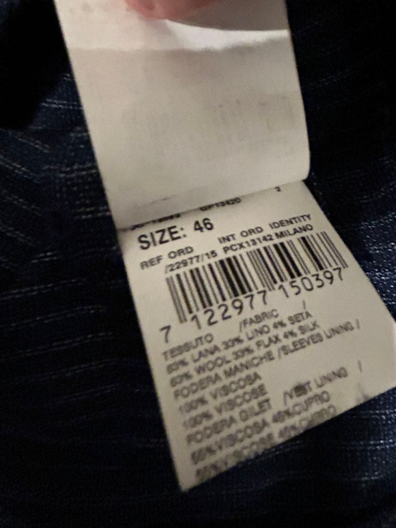 【特価セール‼️】GABRIELE PASINI ネイビースーツ3点セット‼️ 46