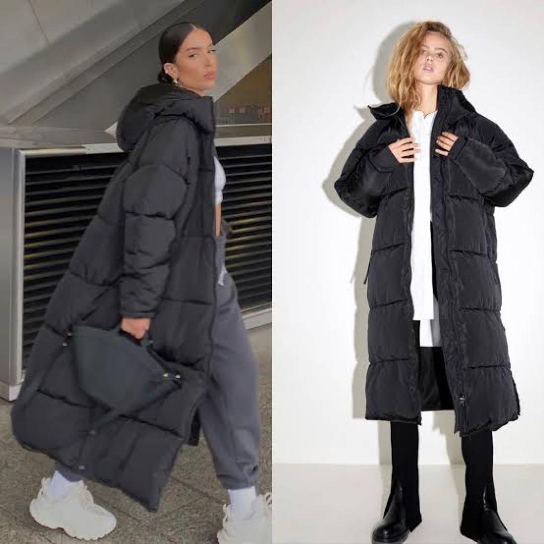 【ZARA】エクストラロングパファーコート