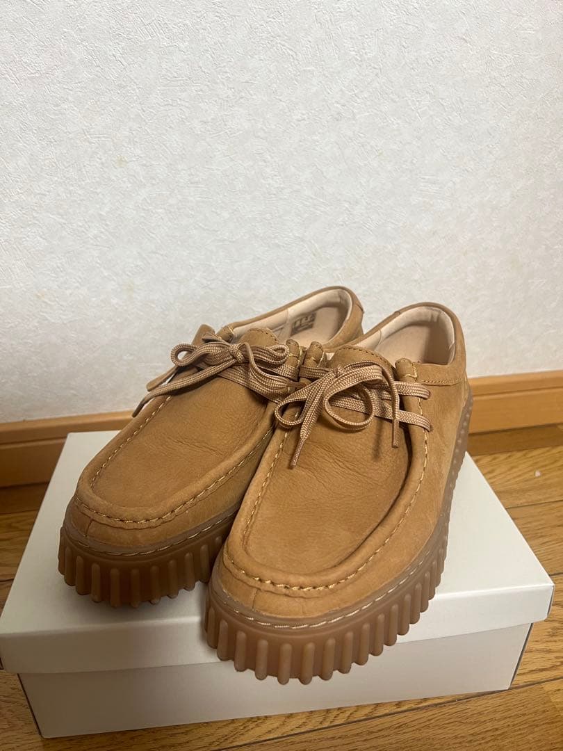 Clarks ブラウン 24.5㎝