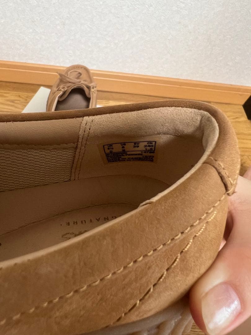 Clarks ブラウン 24.5㎝