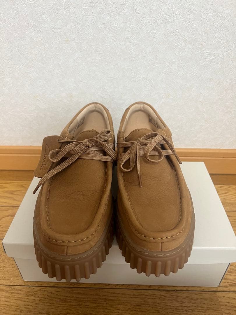 Clarks ブラウン 24.5㎝