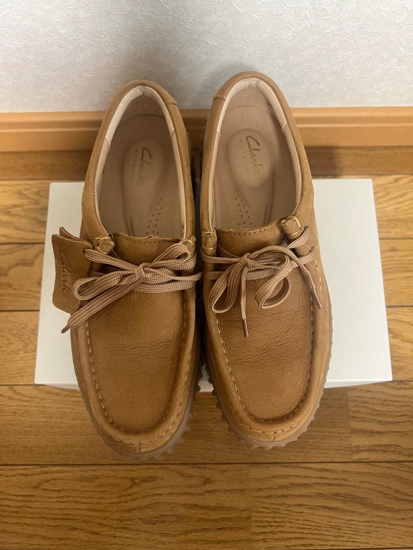 Clarks ブラウン 24.5㎝