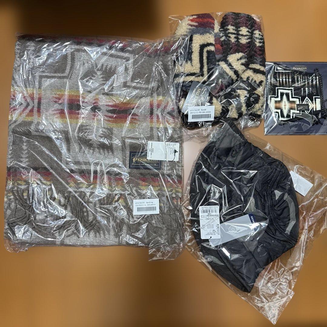 ペンドルトン　アルパカストール　マフラー　ハット 手袋　マスク