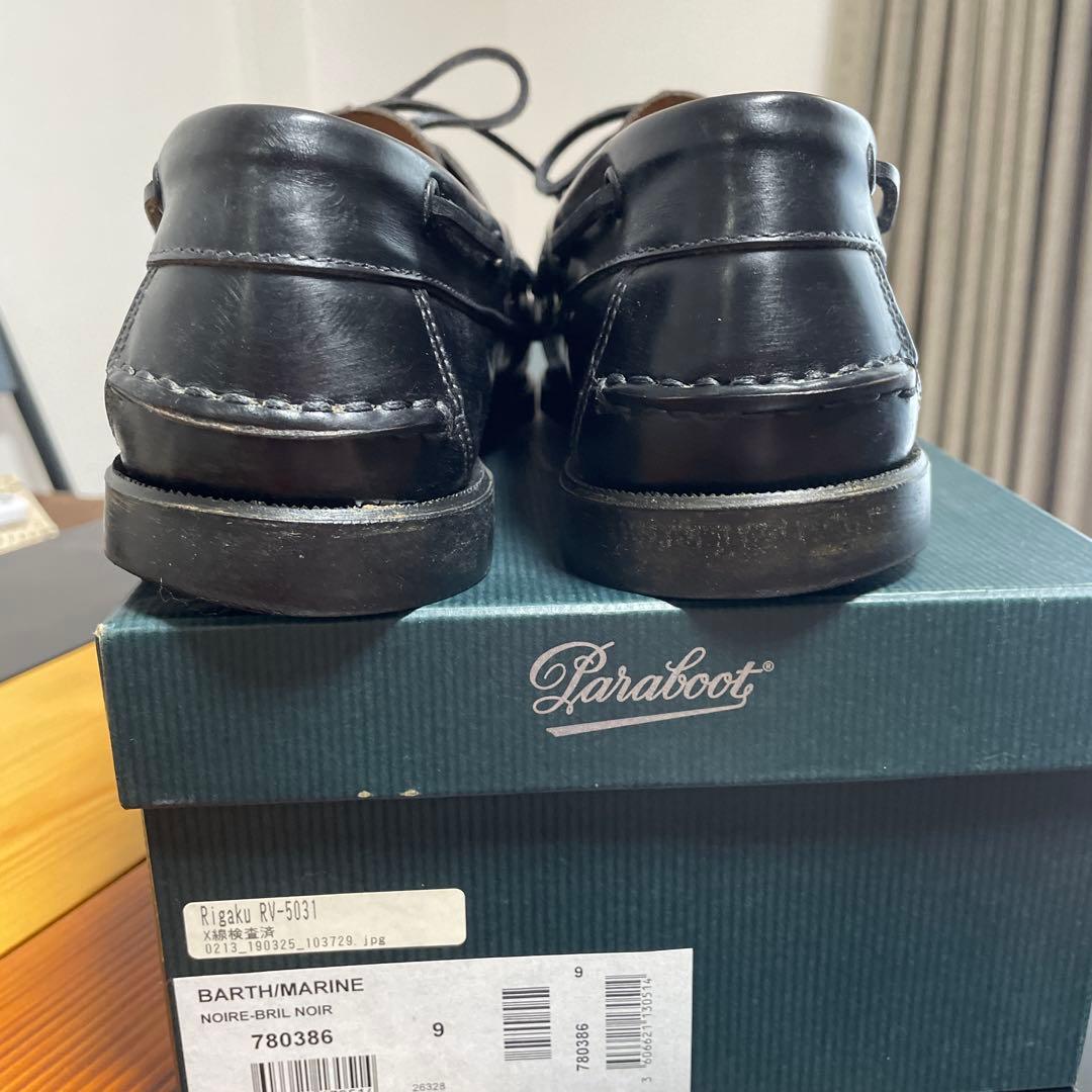 Paraboot BARTH/MARINE ブラック 9