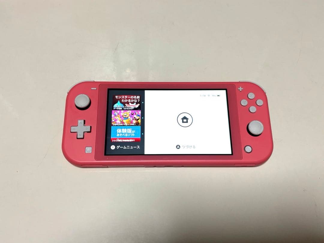 【ジャンク品】Nintendo Switch Lite ピンク 箱付き