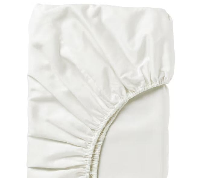 IKEA ボックスシーツ、 NATTJASMIN & JÄTTELILJA