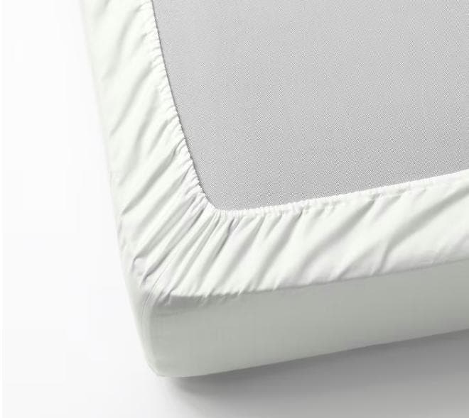 IKEA ボックスシーツ、 NATTJASMIN & JÄTTELILJA