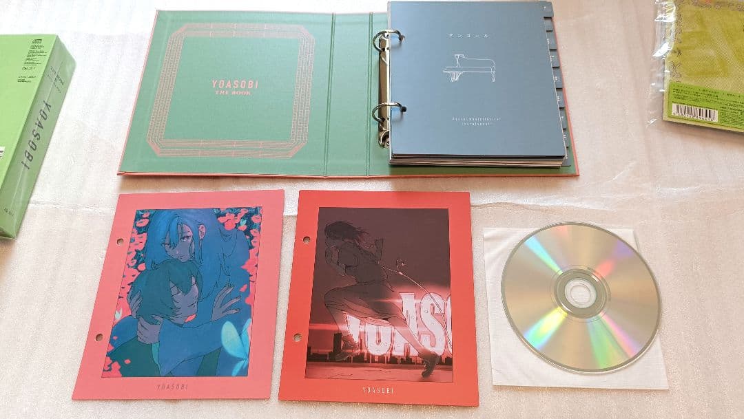 YOASOBI CD THE BOOK 1 2 はじめてのEP インデックス