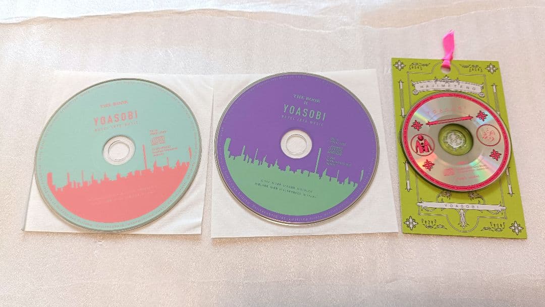 YOASOBI CD THE BOOK 1 2 はじめてのEP インデックス