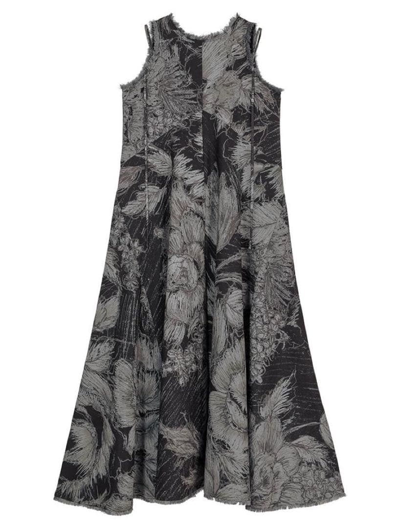 KEITAMARUYAMA × AMERI VOLUME FLARE DRESS