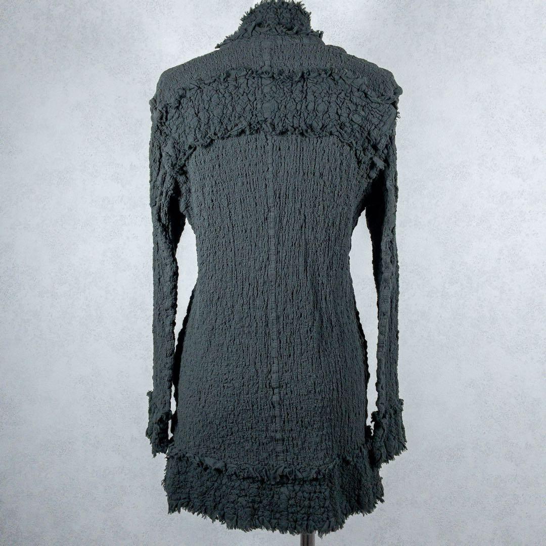 ISSEY MIYAKE ME カリフラワー　シワ加工　ジャケット　グレー