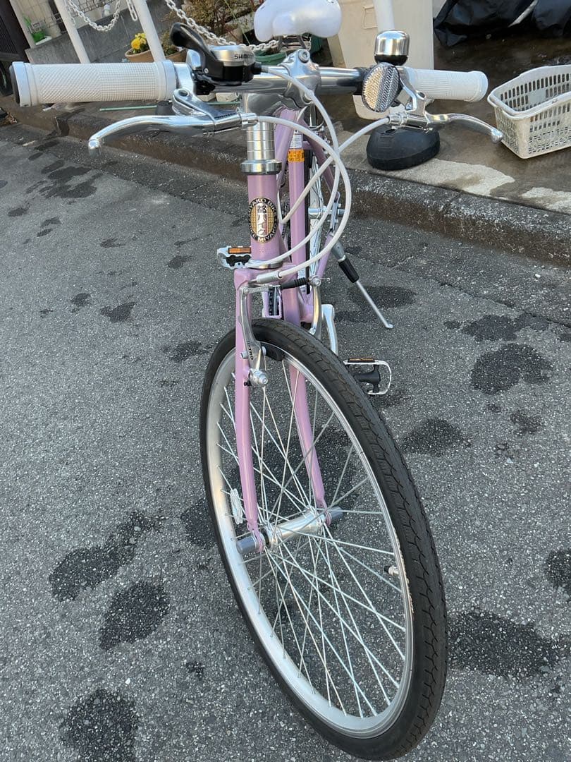 maico クロスバイク ピンク　24インチ【都内手渡し限定】