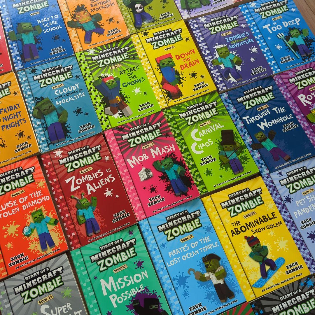 【子供向け洋書】Minecraft Zombie 34巻セット