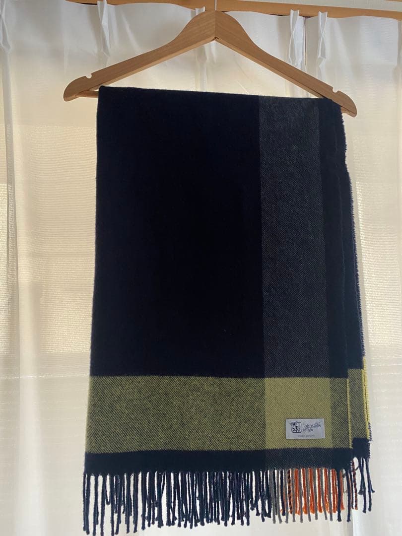 Johnstons ジョンストンズPLSTプラステ別注大判カシミヤストール